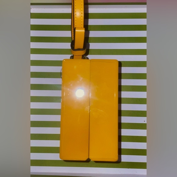 Yellow Topshop square cube micro acrylic purse - Picture 4 of 5